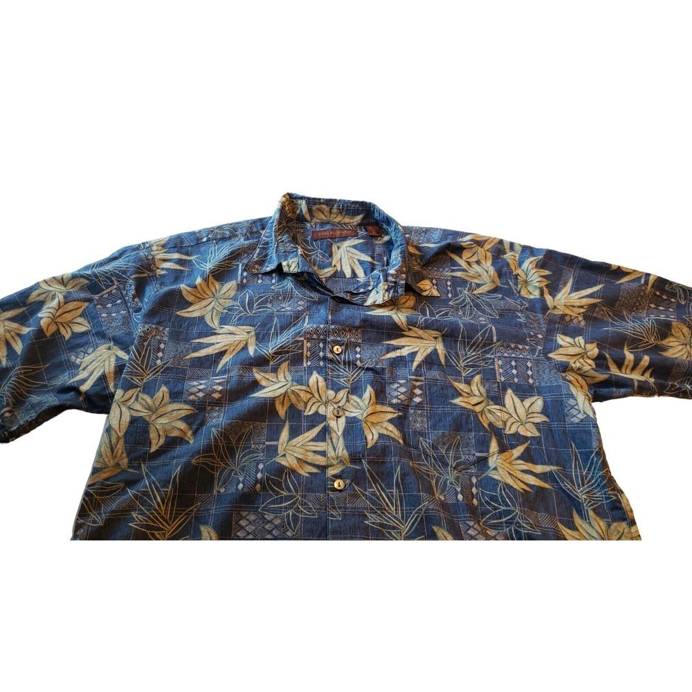 Tori Richard Pineapple Hawaiian Button Up Shirt Size XL 100% Cotton Summer Fun